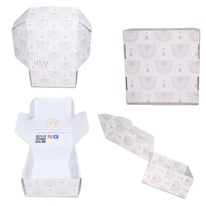 กล่องกระดาษลูกฟูกแบบกำหนดเอง 5 ชั้น หนาพิเศษ แบบพับปิดด้านหน้า พร้อมพิมพ์ CYMK ดีไซน์พับได้ ลายนูน เหมาะสำหรับการจัดส่งของขวัญ - Product Image 2