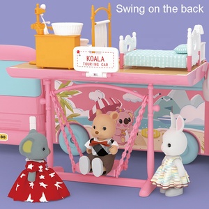 Nuevo Juguete de Moda, Casa de Muñecas Koala, Escena de Muebles, Autobús de Juguete, Juego de Simulación, Casa Caravana, Juego de Casa para Niños, Regalo para Niñas - Product Image 4