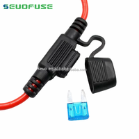Vendre à bas prix : Porte-fusible miniature étanche 16AWG, adaptateur mini-fusible vers câble
