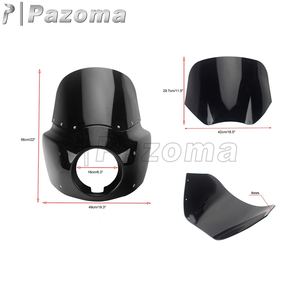 哈雷街鲍勃FXBB FXBBS 2018-2023的前整流罩挡风玻璃和安装套件 - Product Image 2