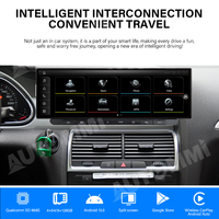 Pantalla para Auto Android con Qualcomm Snapdragon Q7 Actualizada, Apple CarPlay y Android Auto Inalámbricos para Audi Q7 2005-2017