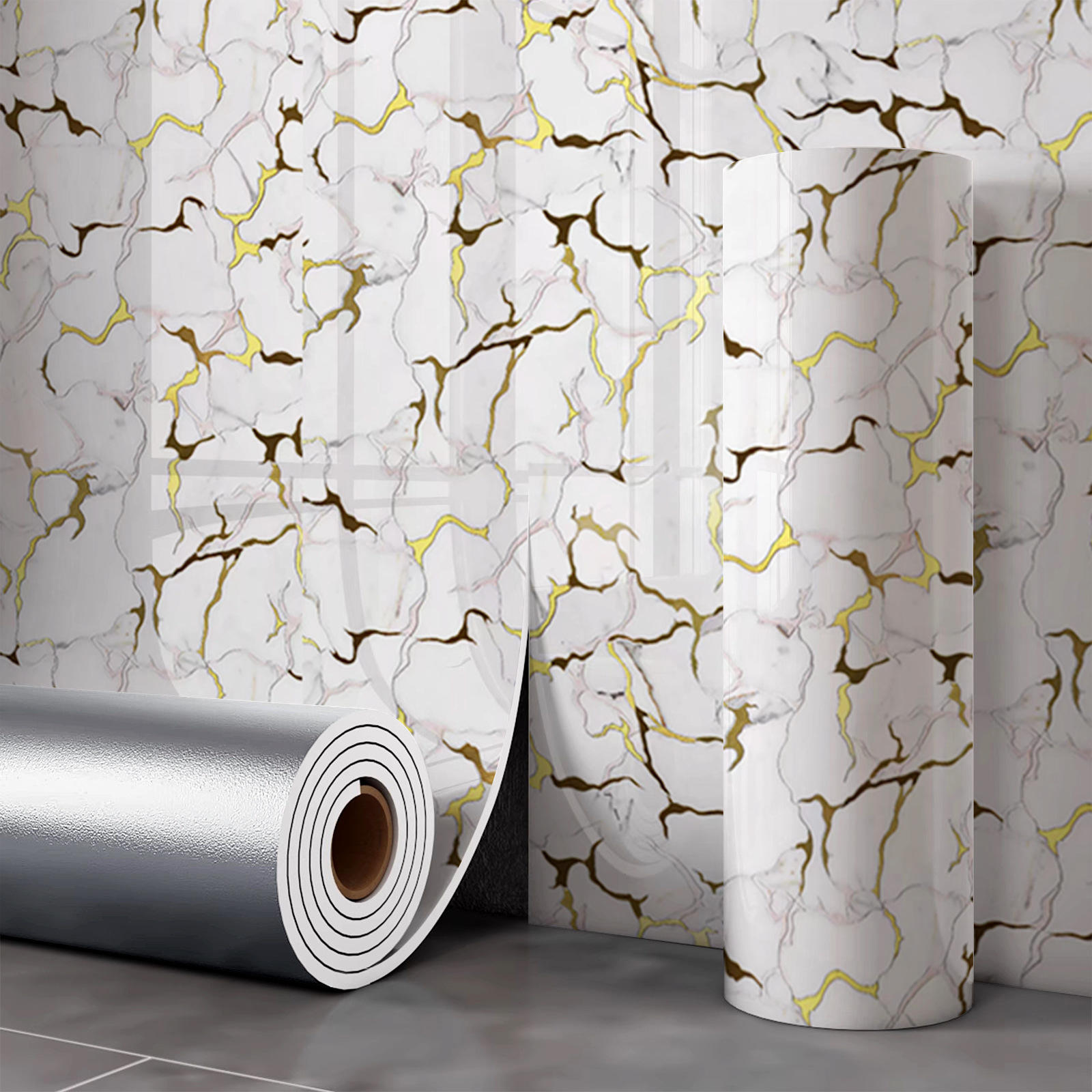 Ambre dorado con baño de oro - cst040 - 40cm de ancho, 3m de largo