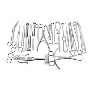 Juego de Instrumentos Quirúrgicos Ortopédicos de Alta Calidad, 25 Piezas, Acero Inoxidable, Reutilizables, Fuente de Alimentación Manual - Product Image 1