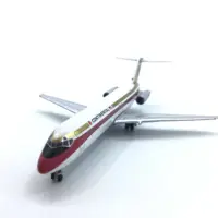 По индивидуальному заказу 1:400 Весы Модель самолета Dauglas DC-9-32 N3508T для Континентальный