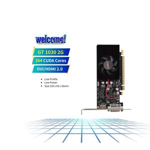Hot Sale GT1030 Desktop Low Profile <strong>Graphics</strong> <strong>Card</strong> with 384 CUDA Cores and 2GB GDDR5 High Performance <strong>Graphics</strong> <strong>Card</strong> - Product Image 1