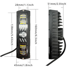 ไฟส่องสว่างแบบ LED รูปทรงหัวกะโหลก RGB ขนาด 6 นิ้ว รุ่นใหม่ พร้อมเลนส์ 6D ใช้ได้กับรถออฟโรด รถบรรทุก รถเอทีวี แรงดันไฟฟ้า 12-80V  มุมลำแสงแบบคอมโบ รับประกัน 10 ปี - Product Image 3