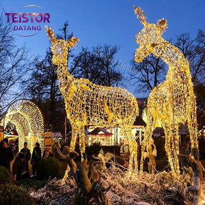 Lumière LED 3D en forme de cerf, étanche IP65, pour la décoration des parcs et des fêtes - Product Image 3