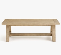 Tables à manger rectangulaires en bois de style rustique, meubles de ferme, salon moderne italien de luxe, villa