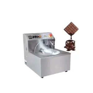 Mini automática Chocolate derretendo tanque pequeno Chocolate Tempering máquina