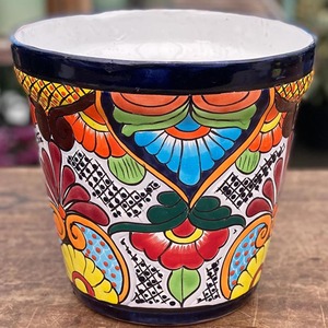 Maceta de <span class=keywords><strong>Talavera</strong></span> de cerámica hecha a mano, adorno artesanal de cerámica de porcelana decorativa - Product Image 6