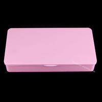 Vente en gros plastique 11 grilles boîte de rangement pour pointes d'ongles boîte d'emballage XXL boîte d'emballage personnalisée vide pour pointes d'ongles