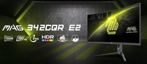 MSI <span class=keywords><strong>M</strong></span>-AG 342CQR E2 VA湾曲3440x1440 (UWQHD) モニター180Hz 1ms (MPRT) 21:9 119% SRGBゲーミングモニター - Product Image 6