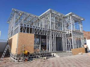 Nhà prefab mô-đun biệt thự thép nhẹ và nhà ở kiến trúc kết cấu thép bền - Product Image 4