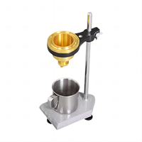 Coupe de viscosimètre ASTM 4 pour le test de temps de coulée d'encre, de peinture, de résine et de liquides dans le contrôle qualité de la production industrielle de revêtements