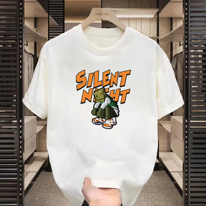 T-shirt unisexe à manches courtes en polyester à séchage rapide, style vintage, col rond, article pour <span class=keywords><strong>homme</strong></span>, nouveau design <span class=keywords><strong>2022</strong></span>, <span class=keywords><strong>tendance</strong></span> à cinq panneaux - Product Image 1