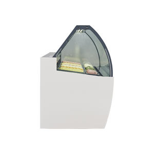 Porte en verre Fournisseur Professionnel Table Gelato Affichage Congélateur Pour La Crème Glacée - Product Image 6