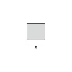 Barra extruida de aluminio 6000mm de largo 8-25mm de ancho 6060 T5 Aleación de doblado Procesado Tamaños 10 12 15 18 20 25mm - Product Image 3