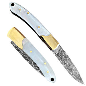 High Quality Folding <strong>Knives</strong> Factory Sale Customized Sharp Blade Damascus Steel Hiking <strong>Knives</strong> - Product Image 4