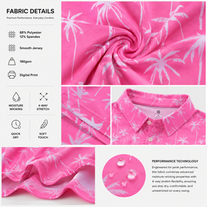 Camisas de Vacaciones Costeras con Diseño de Patrón Personalizado, Estilo Costero de Miami, Moda Juvenil, <span class=keywords><strong>Marina</strong></span>, Impresión Digital, Elásticas en 4 Direcciones - Product Image 3