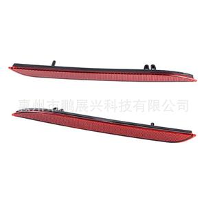 Feux arrière de pare-chocs Ford Mustang 2015-2017, réflecteurs LED FR3Z15A449A, forme plate, feux de signalisation - Product Image 3