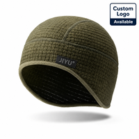 Chapeau à rabats JIYU en maille jacquard haute performance, unisexe, ajustable, à motif géométrique, coupe-vent pour la course, le ski et le cyclisme