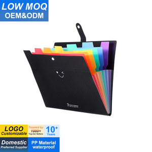 Classeur extensible 7 pochettes, organiseur de documents format A4, classeurs extensibles en plastique pour le bureau et la maison - Product Image 1