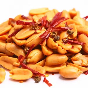Aperitivos crujientes nutritivos de <span class=keywords><strong>cacahuetes</strong></span> <span class=keywords><strong>fritos</strong></span> <span class=keywords><strong>con</strong></span> sabor a Chile picante al por mayor <span class=keywords><strong>con</strong></span> textura suave horneados crudos procesados fabricante directo - Product Image 5