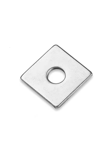 Không tiêu chuẩn tùy chỉnh din436 thép không gỉ 304 316 vuông phẳng máy giặt, Đục Lỗ Vuông máy giặt - Product Image 3