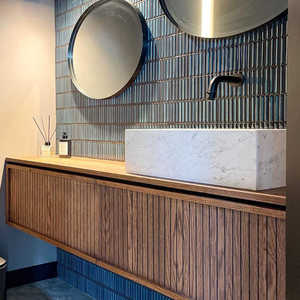 Mosaico de Tiras Largas de Estilo Europeo, Color Vívido, Superficie Brillante, Efecto Horno, Azulejos Hechos a Mano para Cocina y Baño, Ladrillos Pequeños - Product Image 6
