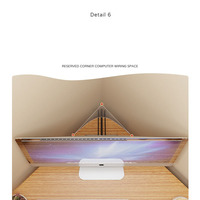2025 personnalisé petit bureau à domicile bureau étude Table blanc coin ordinateur bureau en forme de L avec tiroirs pour petit endroit