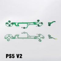 Membrane de contact en caoutchouc conducteur, pièces de rechange pour boutons, pavé directionnel et gâchettes des manettes Sony PS5 DualSense et PS4