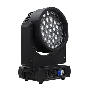 Magic Stage Light 37*15W LED RGBW Wash Beam Spot Moving Head 4 in 1 for Club Bar Disco lights