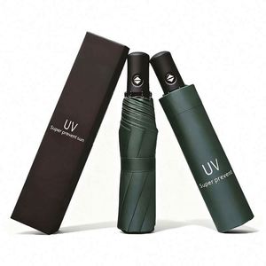 Ww5179 Customizable Logo Sunshade Printed Brand Sublimation <b>Windproof</b> Promotion Gift Compact Travel <b>Umbrella</b> - Product Image 1