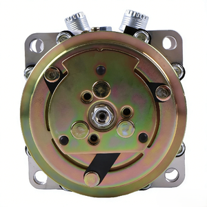 Compresseur de climatisation pour chargeuses compactes, sur chenilles et tout-terrain 3-5T, modèles 246D/259D/279D/289D, 345-4547, SD5H09 12V 2-Groove - Product Image 4