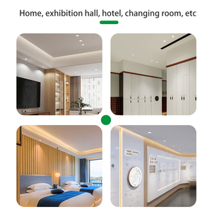 Sang Trọng Phong Cách Hiện Đại Vật Liệu Hợp Kim Nhôm Nhúng Chiếu Sáng Lịch Thi Đấu Phụ Kiện Chụp Đèn Chất Lượng Cao Mộc Mạc Cho Ánh Sáng Bao Gồm - Product Image 3