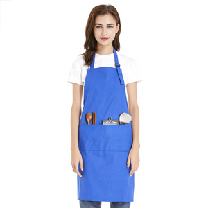 Apron Solid Color Waterproof Kitchen Restaurant Cafe Bakery Art Workshop Apron For Daily Use Four Seasons - Product Image 1