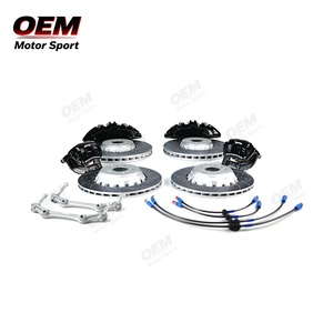 Kit de freinage surdimensionné complet noir pour MX3/M4/M5/MX6, avec 6 pistons avant et 1 piston arrière en carbone-céramique - Product Image 3