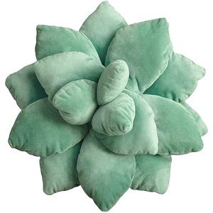 Coussin de Cactus Succulent 531, coussin de plante 3D pour chambre à coucher, décoration de la maison, peluche succulente - Product Image 1
