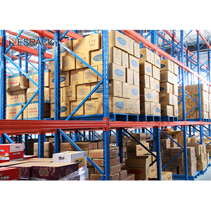 Industrial Heavy-Duty Steel Beam Pallet Rack for Warehouse Storage Multi-Level Selective <strong>Stacking</strong> Racks Shelves 5 Layers Bolt
