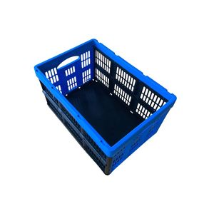 塑料水果篮安排空蔬菜折叠篮板条箱存放 - Product Image 2