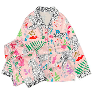 <span class=keywords><strong>ชุด</strong></span><span class=keywords><strong>นอน</strong></span>เซ็กซี่สำหรับสตรีลายเสือดาว - Product Image 1