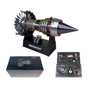 1:25 moderno aereo Turbofan Model Model Kit <span class=keywords><strong>TR</strong></span> 900 A380 elettrica simulazione di laurea Jet turbogetto giocattolo compleanno anniversario - Product Image 5