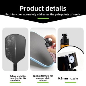 Nettoyant pour raquettes de pickleball, best-seller transfrontalier avec étiquettes personnalisables et quatre options de parfum, 100 ml - Product Image 4