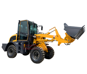 Nhỏ Gọn Bánh Xe Tải <span class=keywords><strong>ZL10F</strong></span> Radlader Với Tipping Cabin Và Chống Nghiêng Khung - Product Image 3