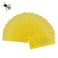 Feuilles de cire d'abeille naturelle en gros, taille de cellule 5,4 mm, pour une construction rapide des ruches, destinées aux apiculteurs professionnels