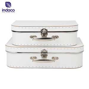 Custom Retro Handmade <b>Suitcase</b> Cosmetic Toy Scarf Hat Gift <b>Box</b> - Product Image 3