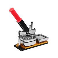 Mesin Pembuat Tombol Manual Persegi WD 80*80mm Bahan Plastik Pembuat Badge Magnet Kategori Produk Mesin Pembuat Tombol