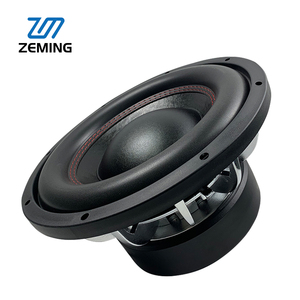 Subwoofer de 10 Pulgadas de Alta Potencia para Auto, VC Apilado de 4 Ohmios, DVC de <span class=keywords><strong>1500W</strong></span> <span class=keywords><strong>RMS</strong></span>, Marco Cromado, Cono de Fibra de Carbono para Cine en Casa - Product Image 1