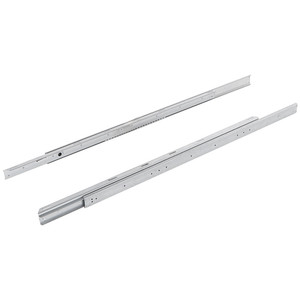 Guía de mesa deslizante frontal, 47 mm de altura, unidireccional, sin freno. Acero galvanizado. - Product Image 1