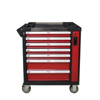 Ensemble d'outils professionnels de haute qualité RT Tools, chariot à 7 tiroirs, 298 pièces, coffre à outils en fer pour atelier